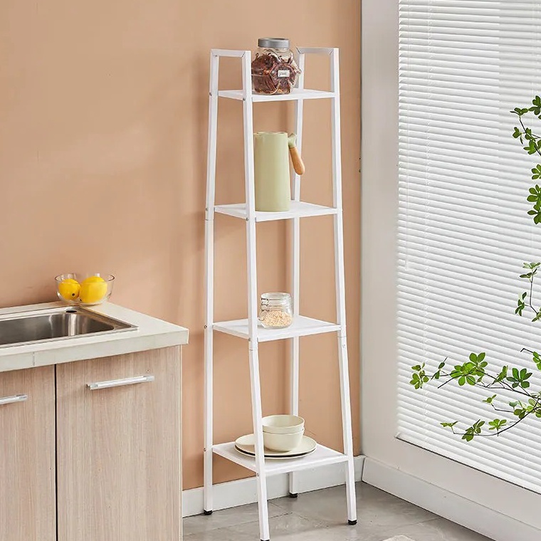 Terbagus Rak susun besi Serbaguna Pajangan Portable rak display Rak Barang Organizer Gudang Pajangan