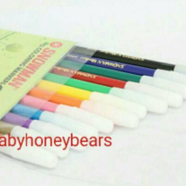 

SPESIAL AWAL TAHUN Spidol Colouring Marker PW12A Snowman 12 Warna