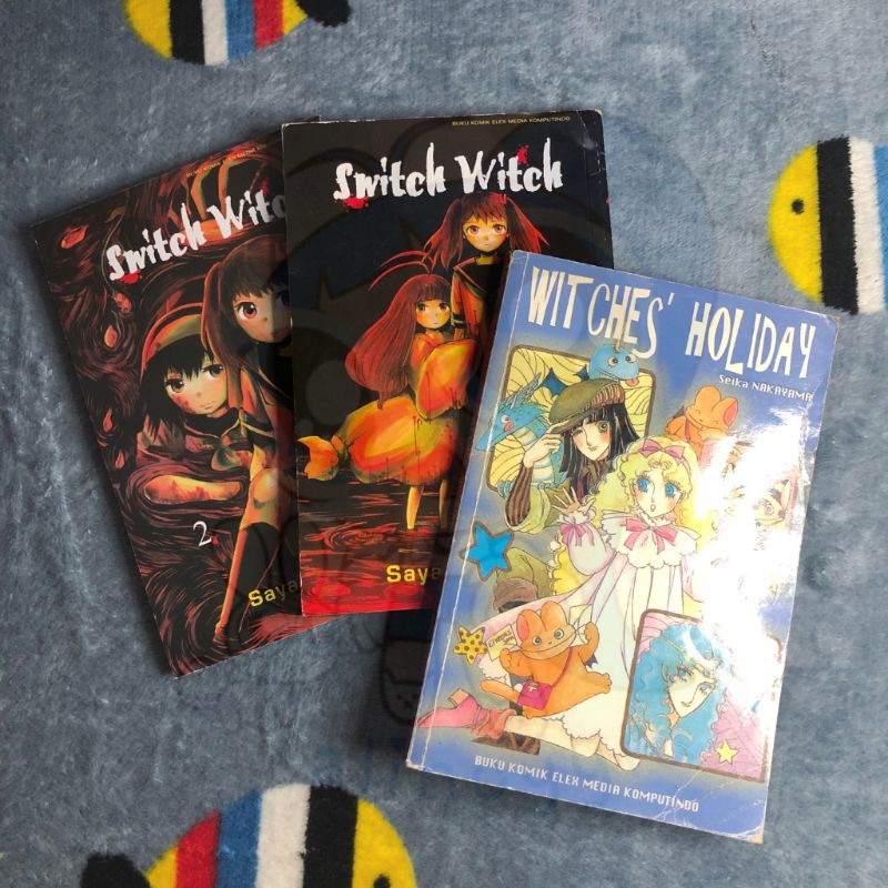 Komik SWITCH WITCH Set Vol 1 2 Second (Bonus Komik)