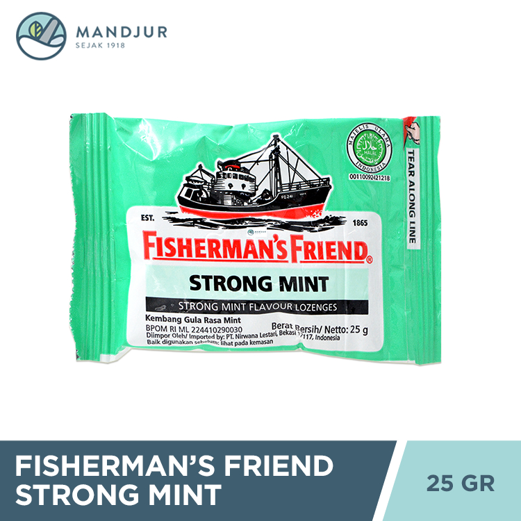 

Fisherman's Friend Strong Mint - Permen Pelega Tenggorokan