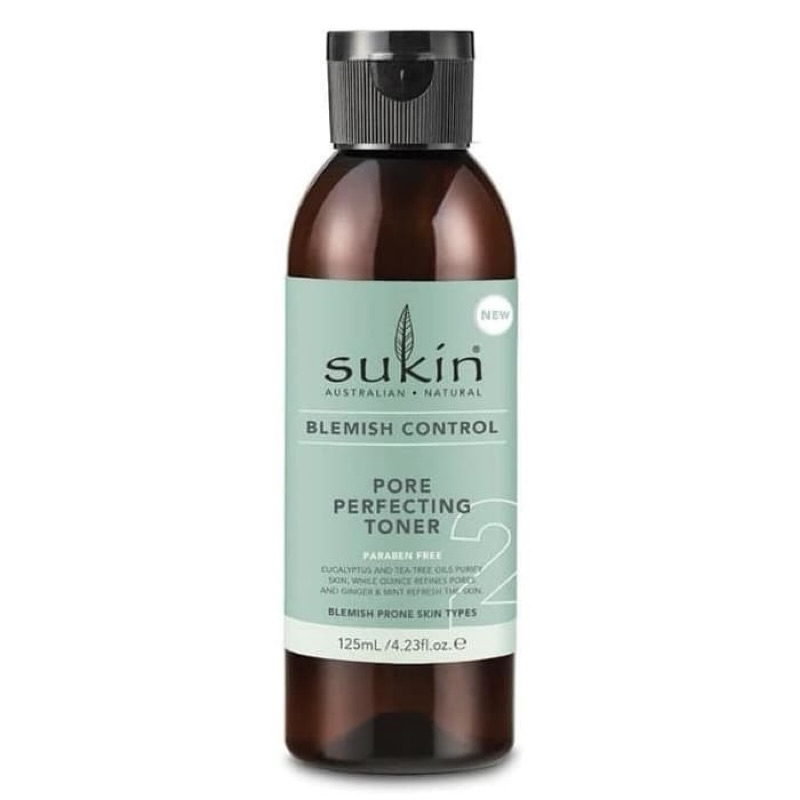 Sukin Blemish Control Pore Perfecting Toner 125ML - Sukin Toner 125ML