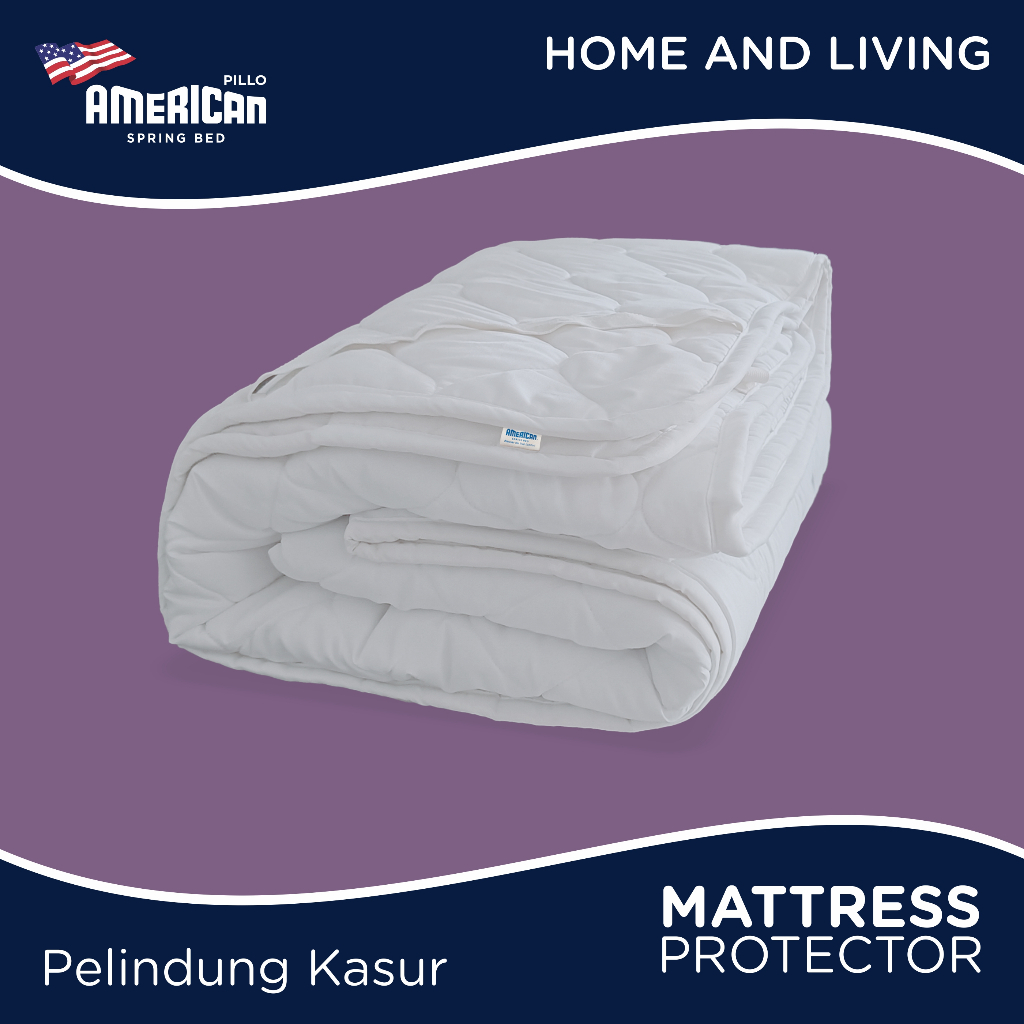 American Pillo Mattress Protector (Pelindung Kasur)