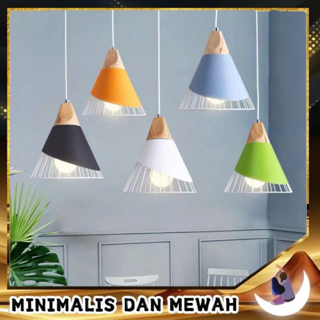 Lampu Gantung Minimalis Lampu Hias Samping Tempat Tidur Kamar Tidur Modern Lampu Gantung Sederhana