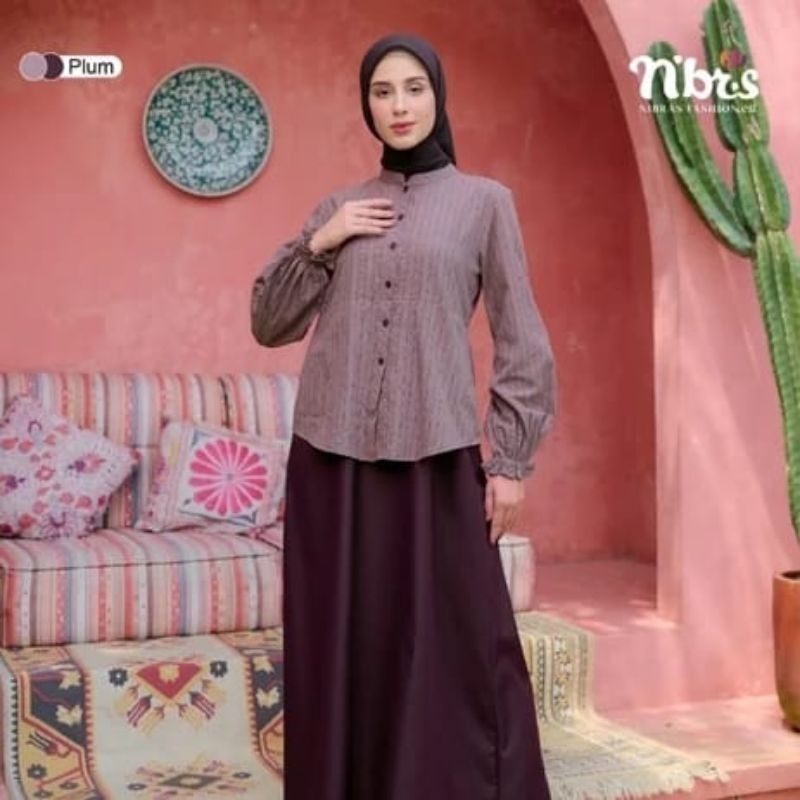 GAMIS RESYA 11 ||BLUSH ||PLUM