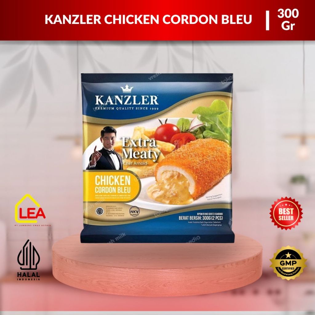 

Kanzler Chicken Cordon Bleu 300gr