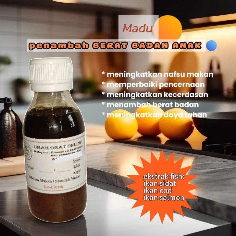 

O3 Madu penambah berat badan dan tinggi anak