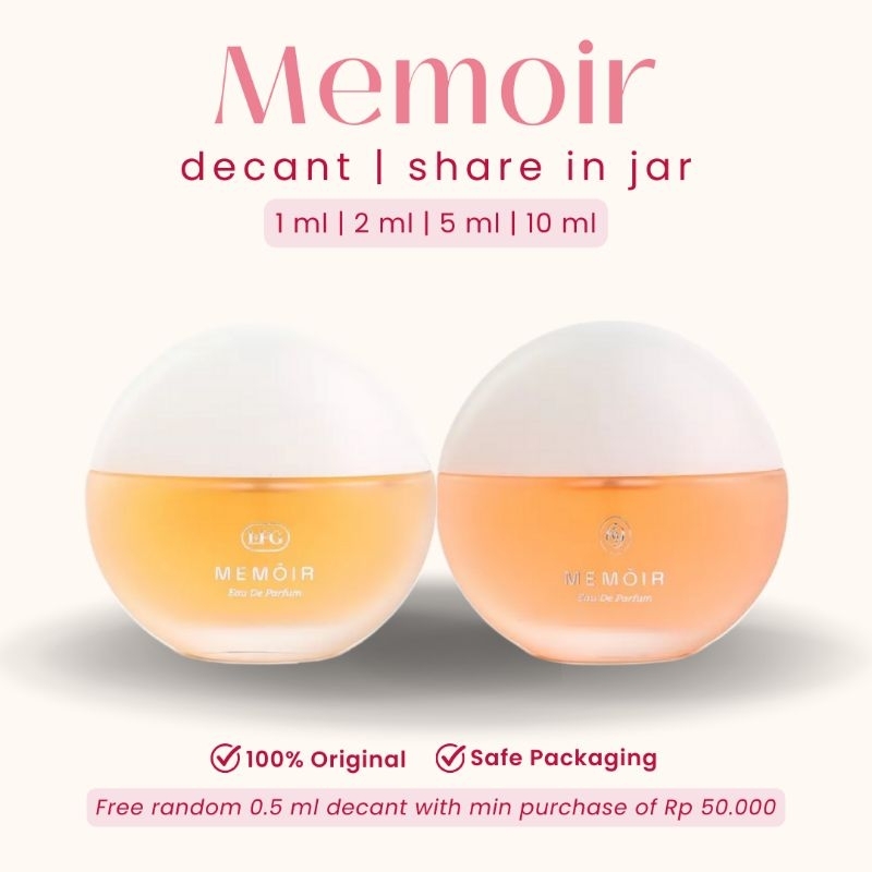 [DECANT / SHARE IN JAR] MEMOIR - LFG, Sixty Nine (69)