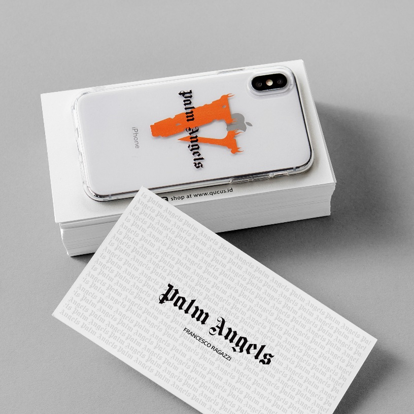 iPHone Case Vlone Palm Angels by Qucus, Ready semua Seri iPhone 7 8 X Xr 11 12 13 14 15 16 Pro Proma