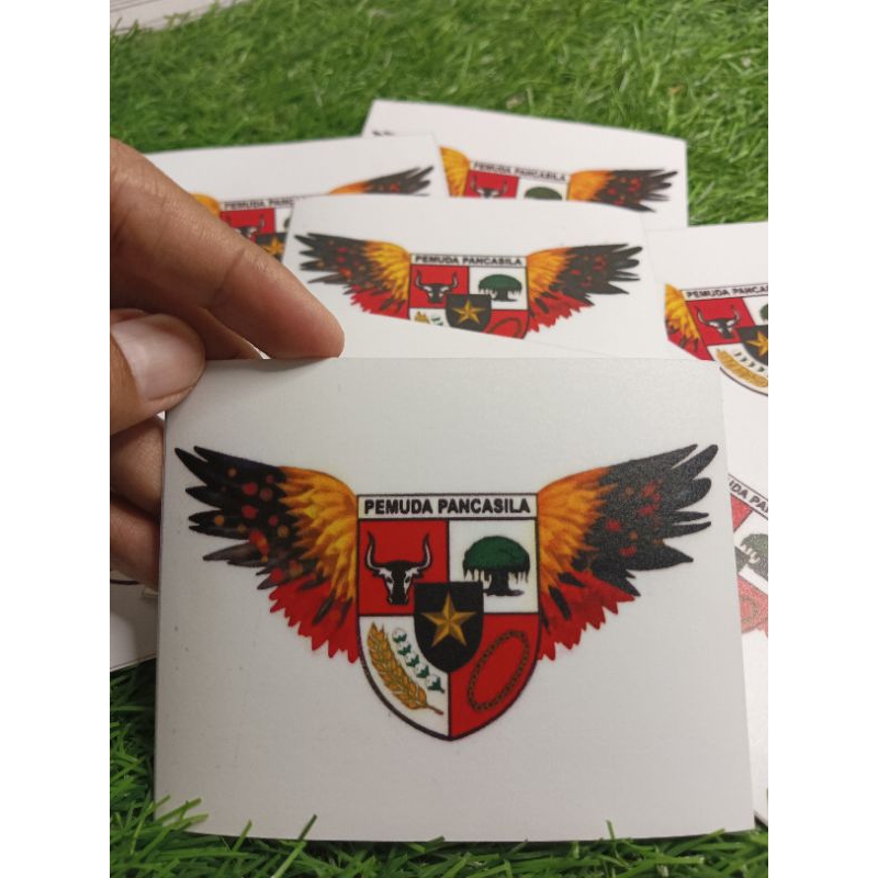 

Stiker Pemuda Pancasila 3 Pcs | Logo Pemuda Pancasila Anti Air