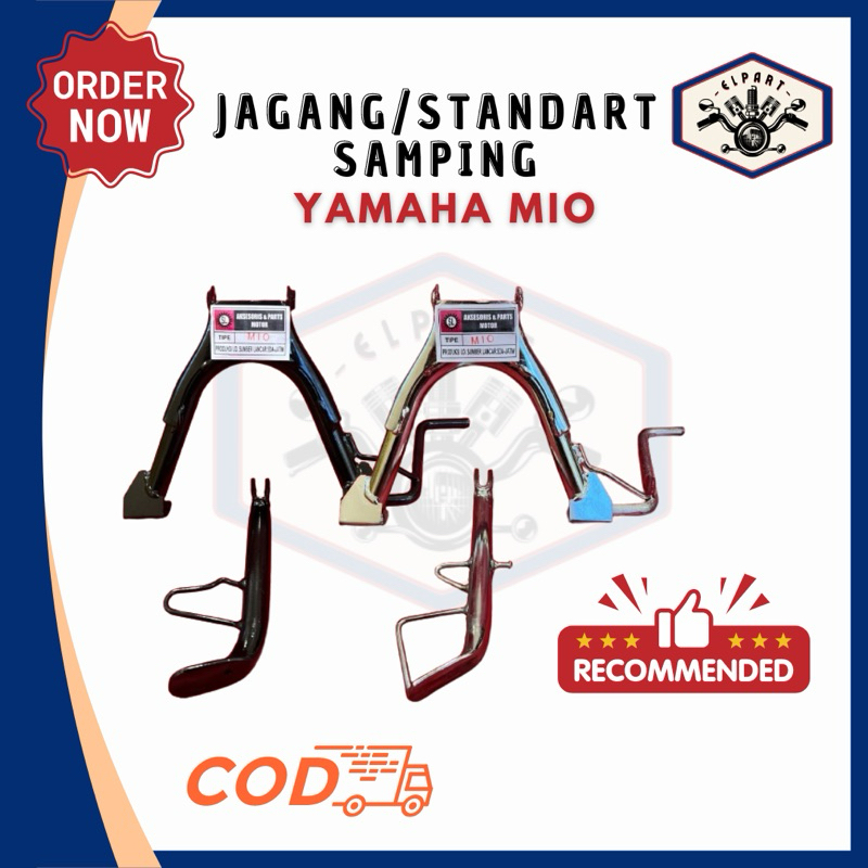 Standar Standart Jagang Jagrak 2 Dua Tengah Set Standar Samping Selah Selahan Engkol Engkolan Kick S