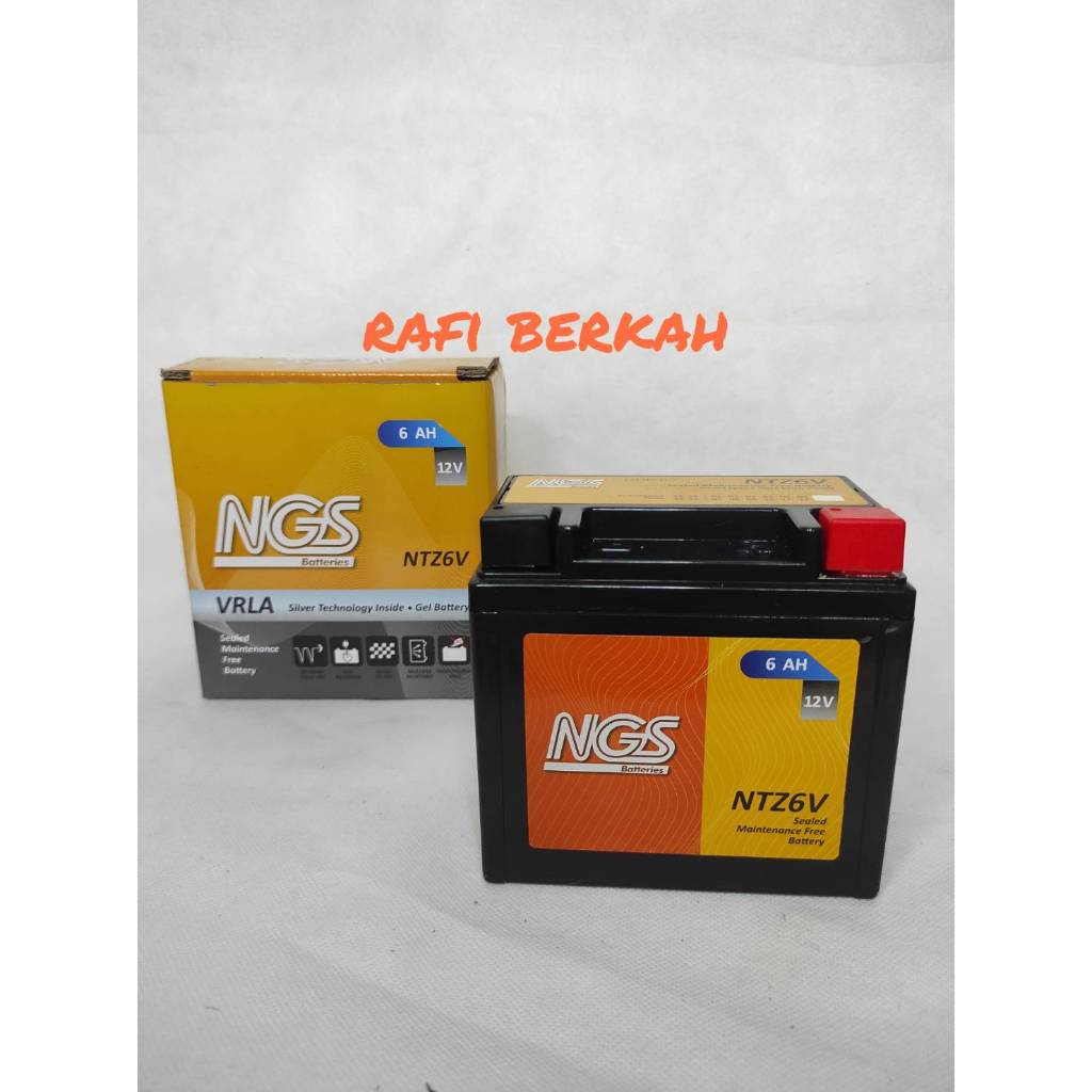 Aki Motor Honda vario 150,CBR 150R,CB 150R NGS NTZ6V/GTZ6V