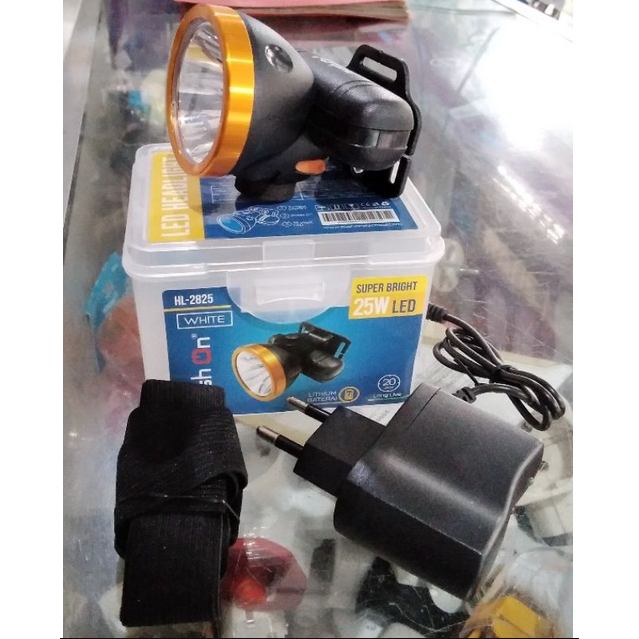 Senter Kepala Push On