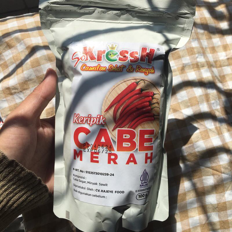 

Kripik Cabe Merah Malang So KressH