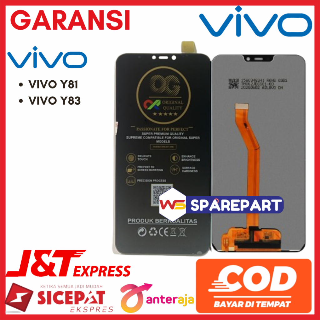 LCD VIVO Y83 / Y81 - 1802 1808 - ORIGINAL FULLSET