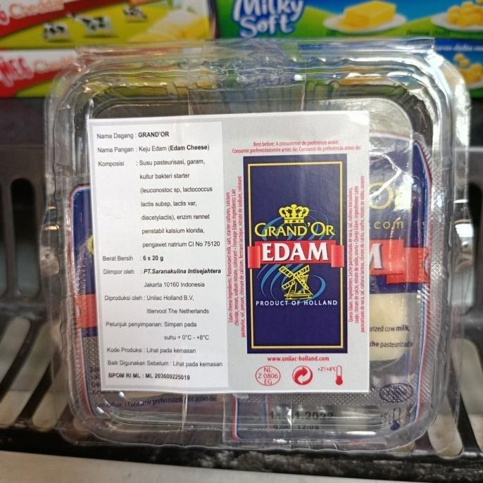 

KEJU Cheese Edam Grand 'Or 6×20gr