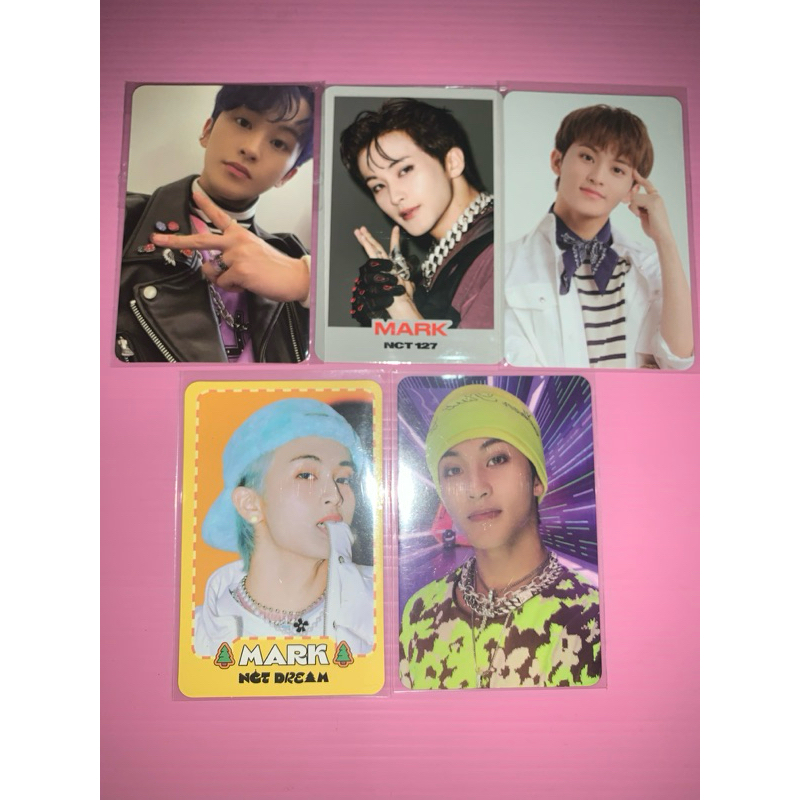 PHOTOCARD OFFICIAL MARK 127 NCT DREAM PC GLITCH MODE GLIMO SCRATCH TC TRADING CARD MATCHING CARD 2ba