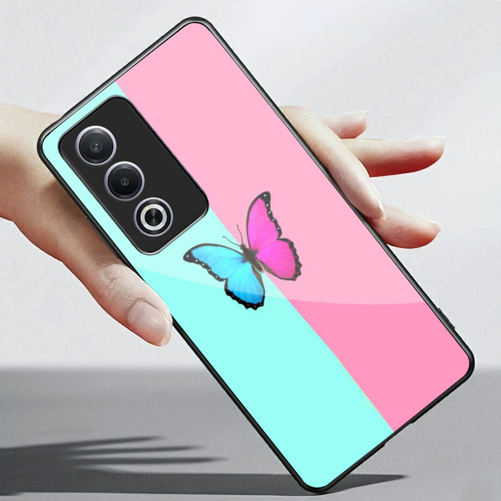 Softcase Kaca For Oppo A3 PRO 5G - Casing HP A3 Pro 5G - Pelindung HP - Case HP Oppo A3 PRO 5G