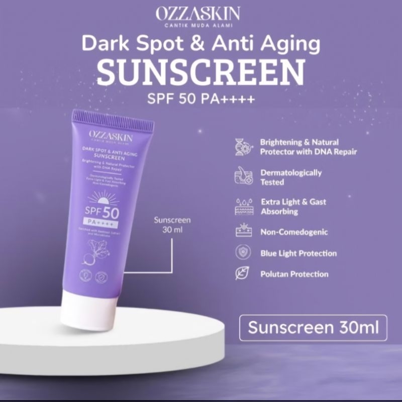 OZZASKIN DARK SPOT AND ANTI AGING SUNSCREEN
