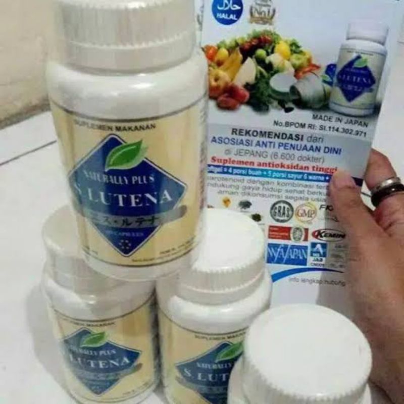 Slutena Asli Super Letuna Lutein Naturally Plus Original