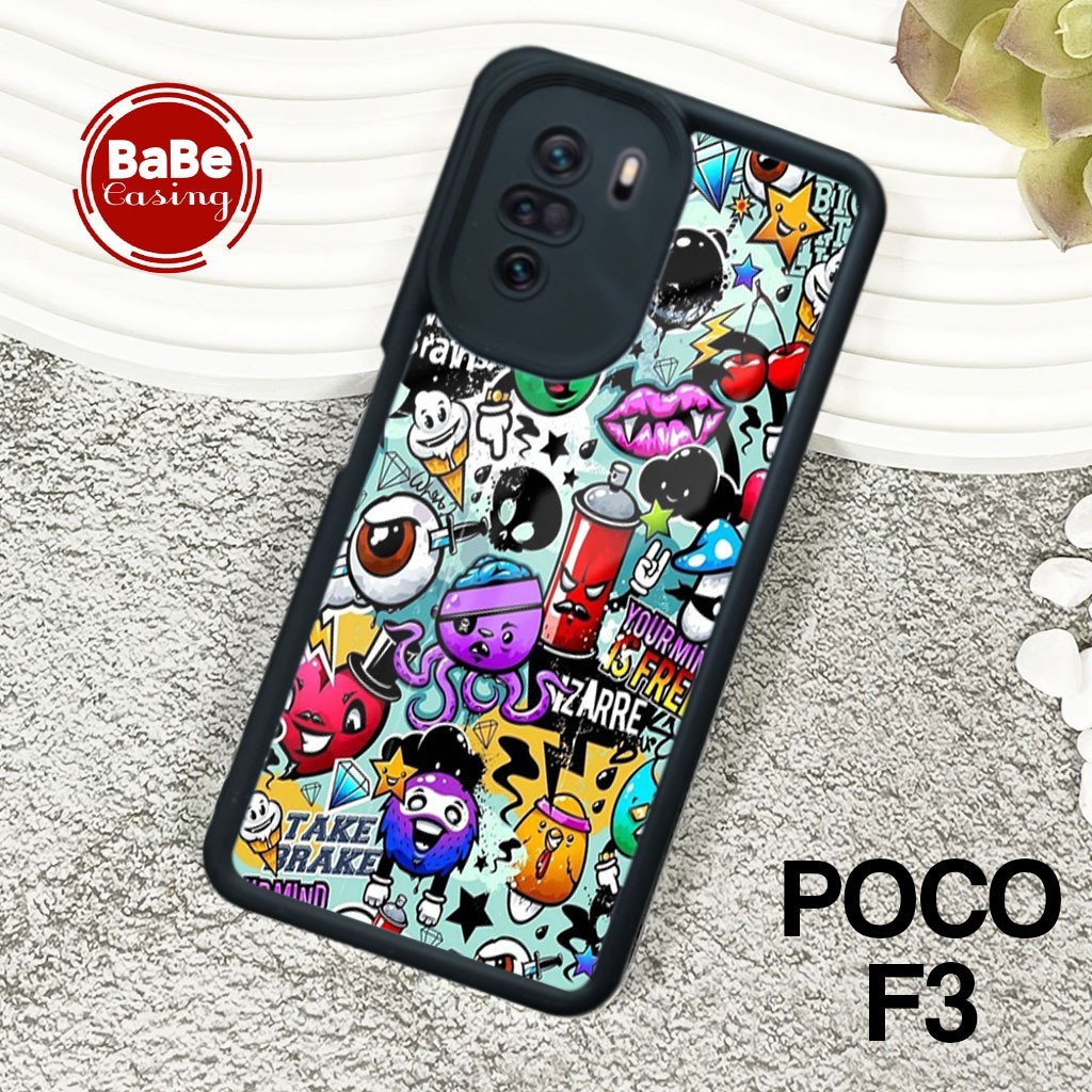 Case Poco F3 Terbaru Grafity Casing Foco F3 Hardcase Premium Glossy Softcase Hp Glosy Termurah