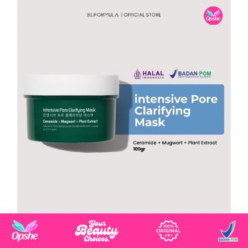 ELFORMULA Intensive Pore Clarifying Mugwort Mask