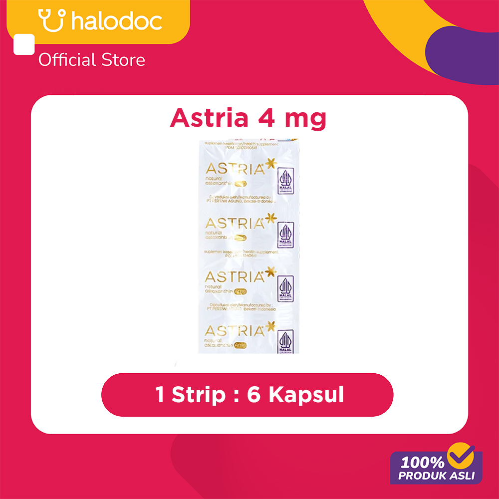 Astria 4 mg 6 Kapsul