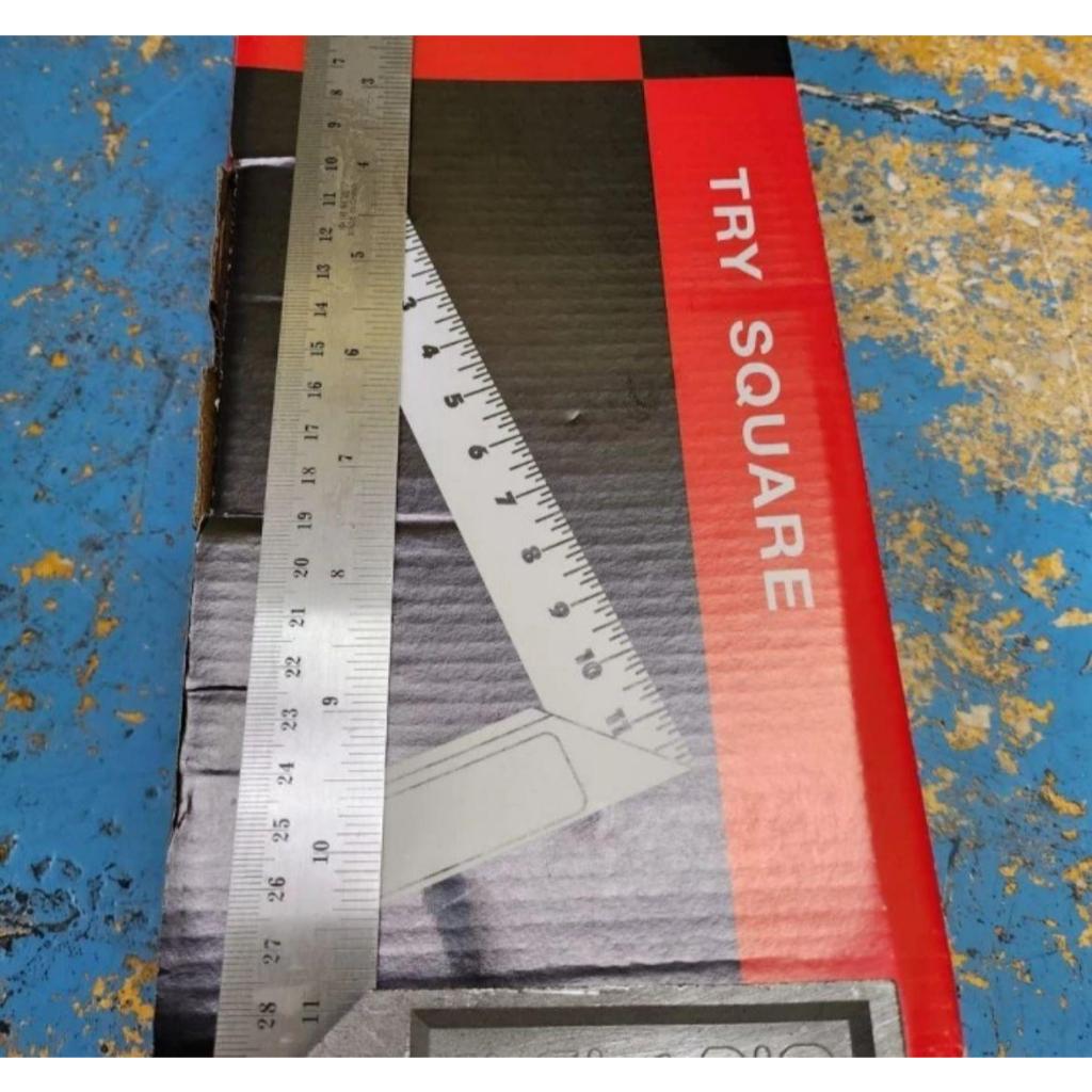 

Siku Meter Murah Grafir /Siku Tukang Penggaris siku 12" 30cm