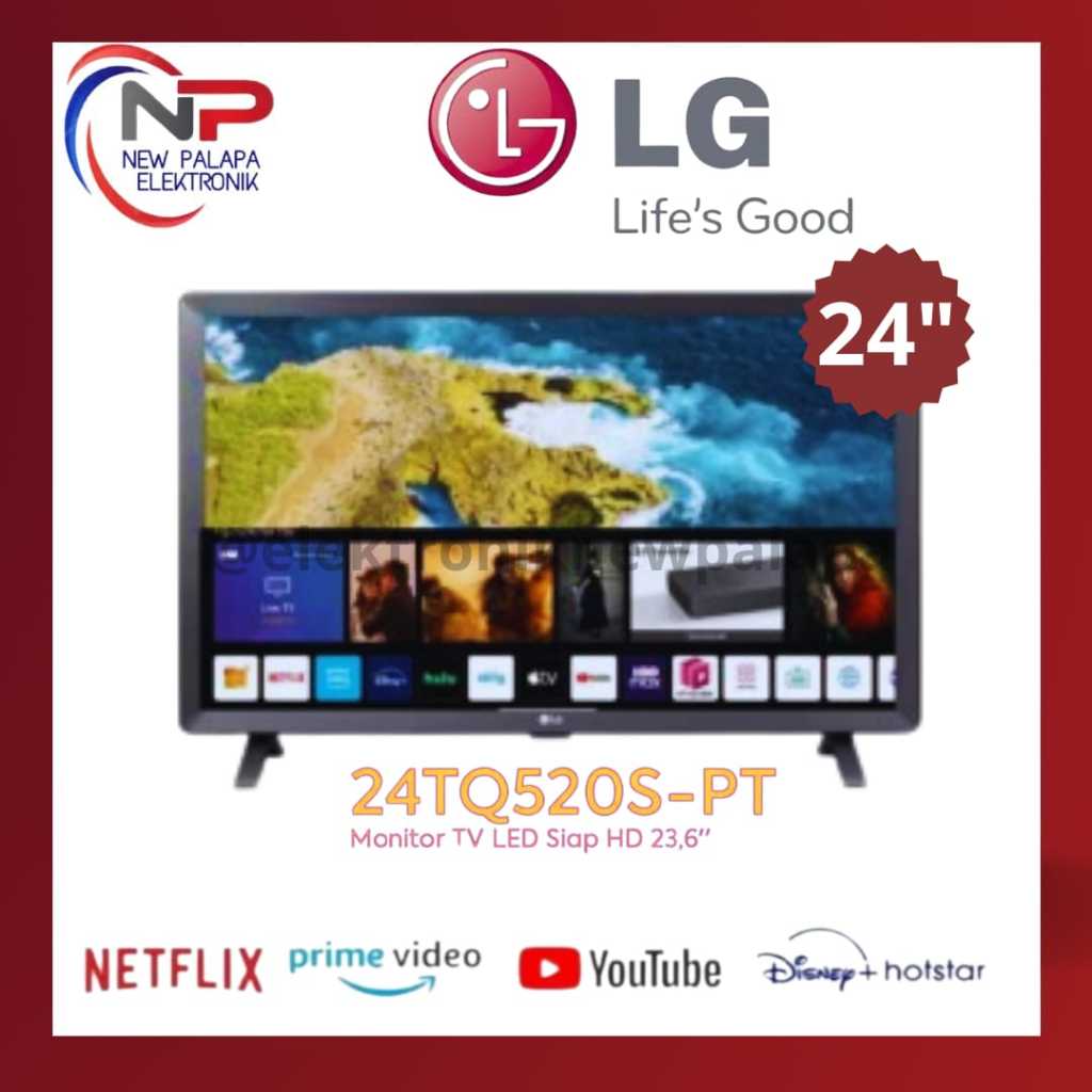 LED LG Smart TV 24inch - LED Smart 24inch -  LG 24TQ520 Smart TV Youtube 24inch