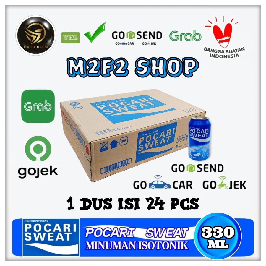 

Pocari Sweat Original Kaleng | Can - 330 ml Kemasan Karton (Khusus Bluebird/Gojek/Grab)