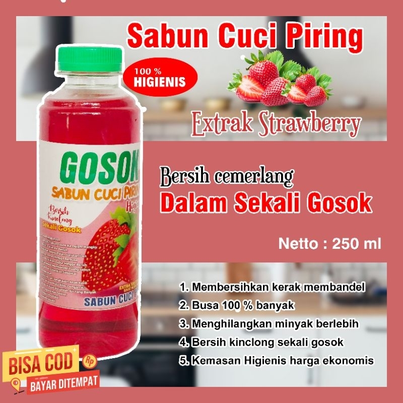 sabun cuci piring GOSOK 250ml