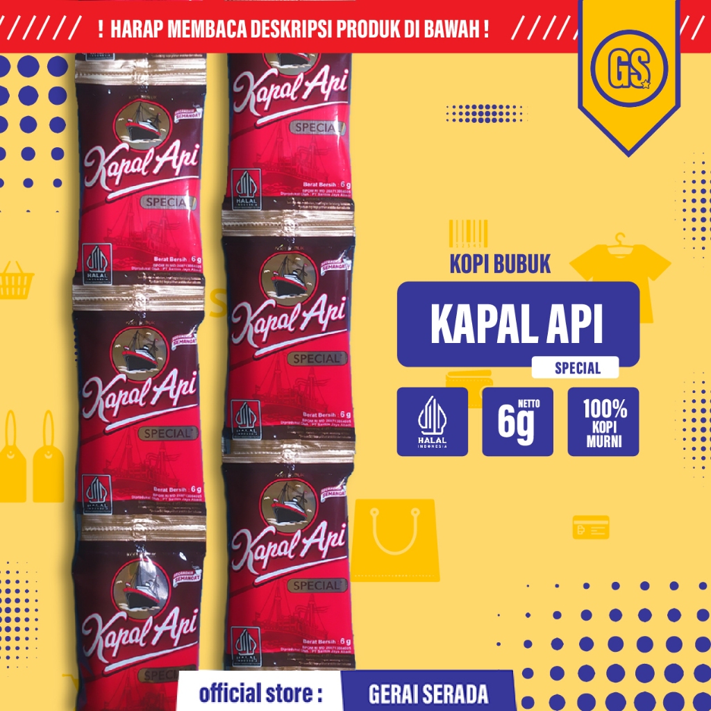 

KAPAL API KOPI HITAM INSTAN 6GX10 BUNGKUS