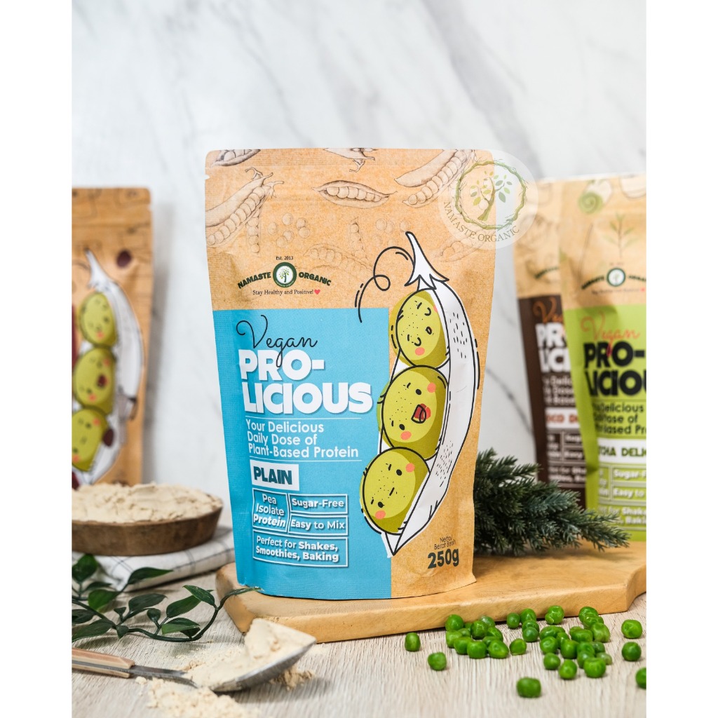 

JUMBO VEGAN PROLICIOUS PEA PROTEIN ISOLATE - PLAIN 250GR