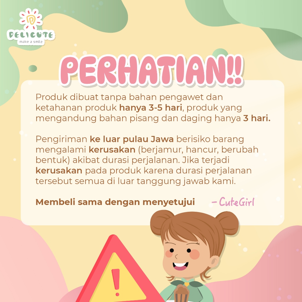 BOLU TAPE DELICUTE - UKURAN 22,5 x 11,3 x 5,5 CM