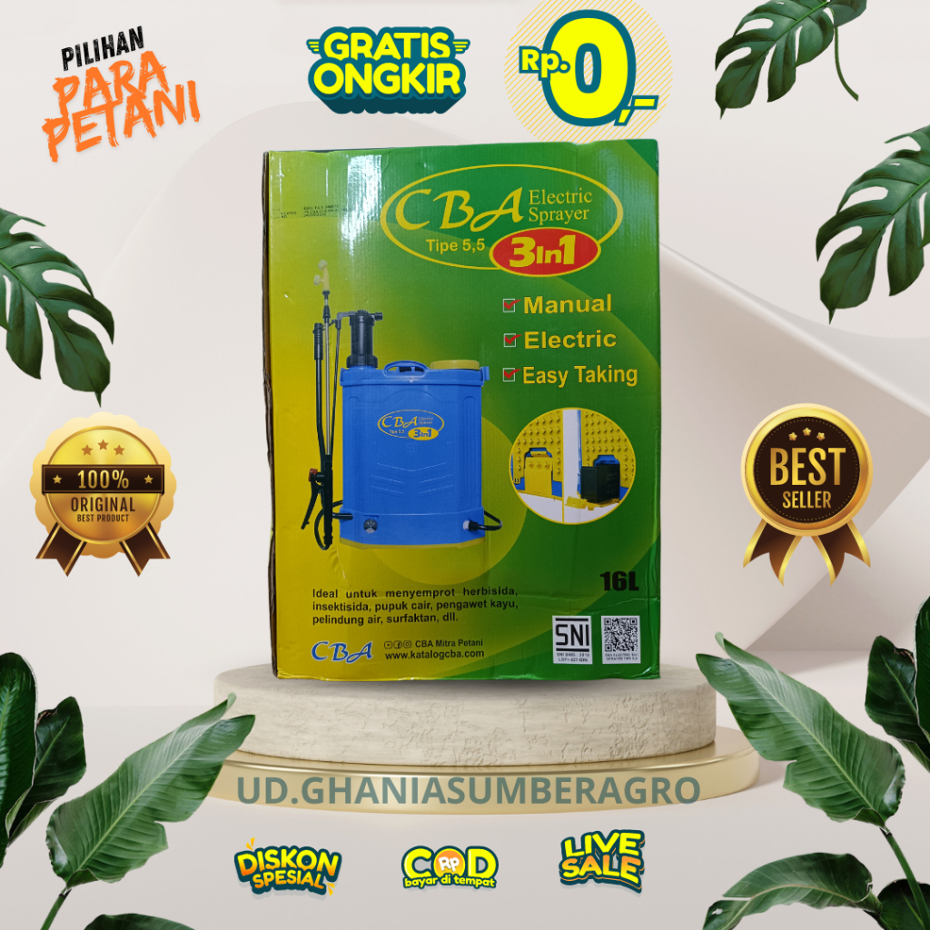 SPRAYER CBA 3IN1 16LITER