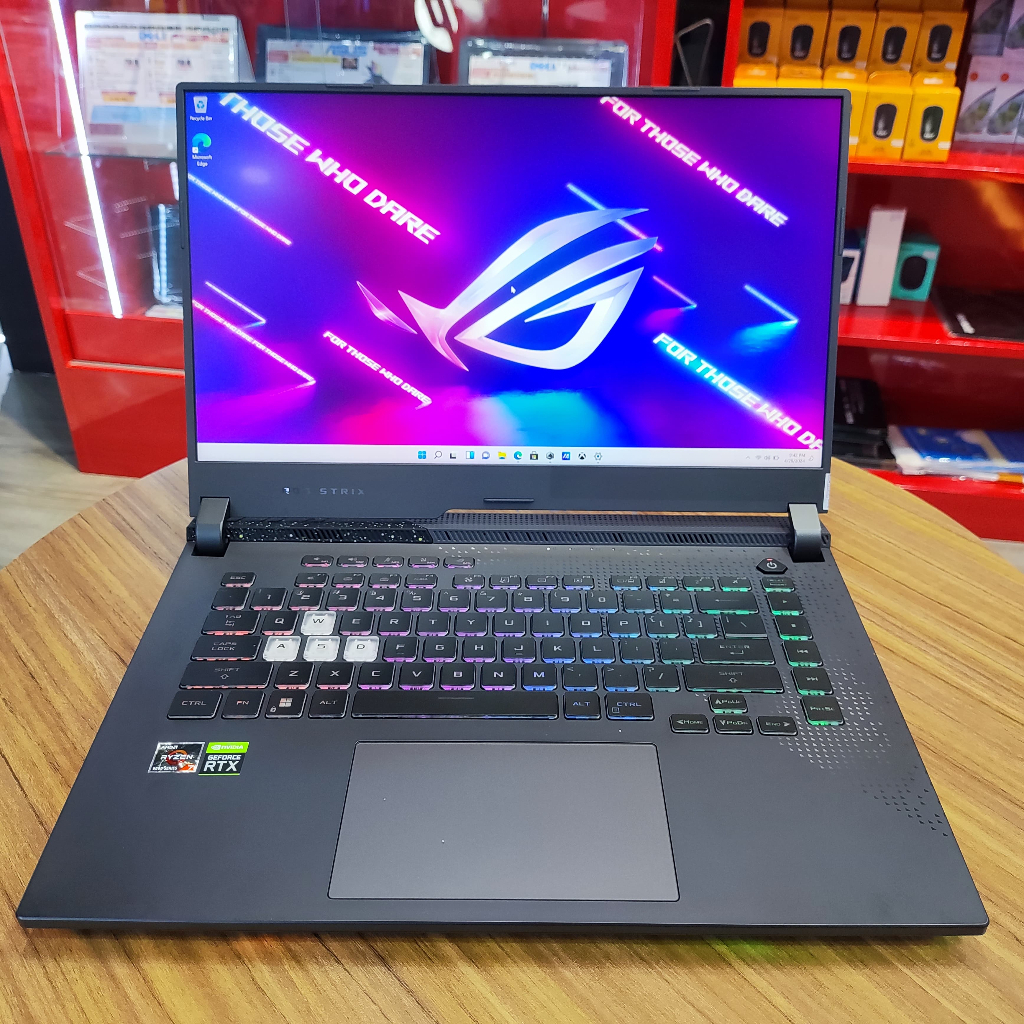 Asus ROG Strix G15 G513RM Amd Ryzen 7 6800H RAM 32GB DDR5 RTX3060 6GB WQHD IPS 165HZ ECLIPSE GREY