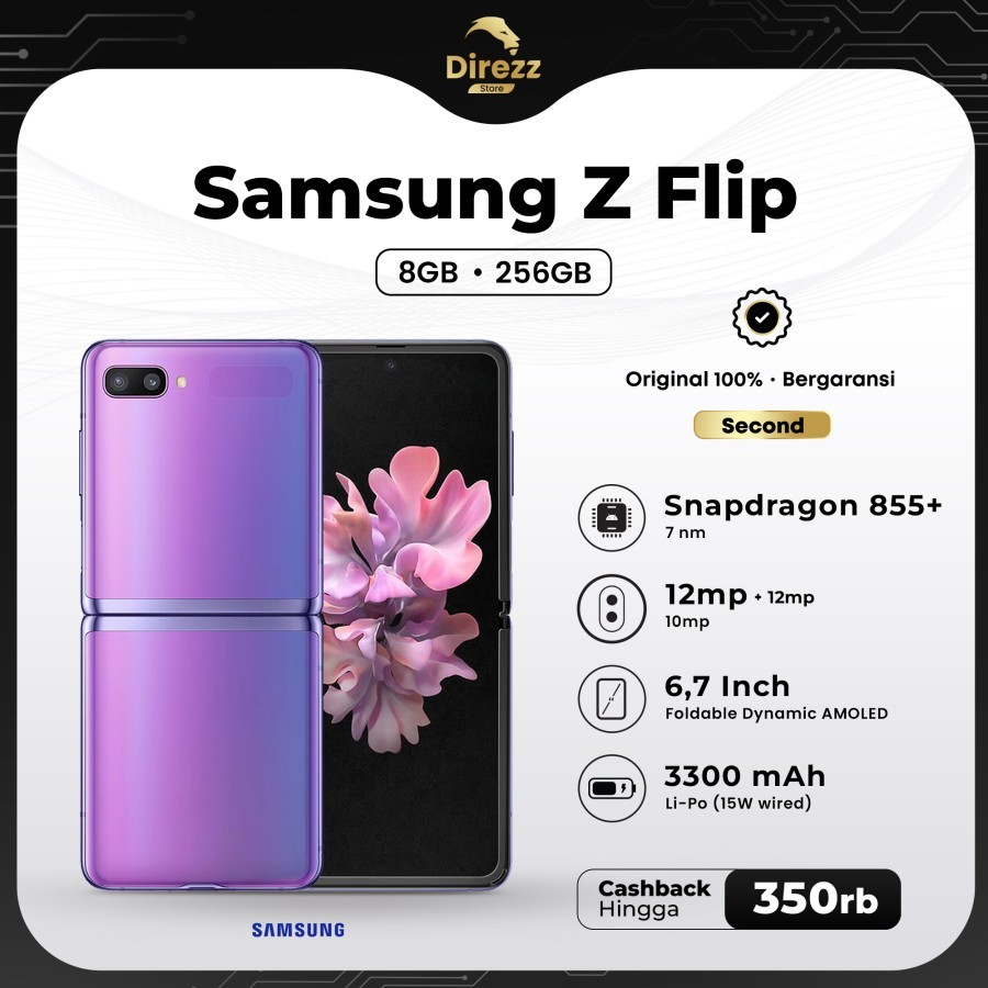 samsung z flip 1 8/256Gb Second Sein