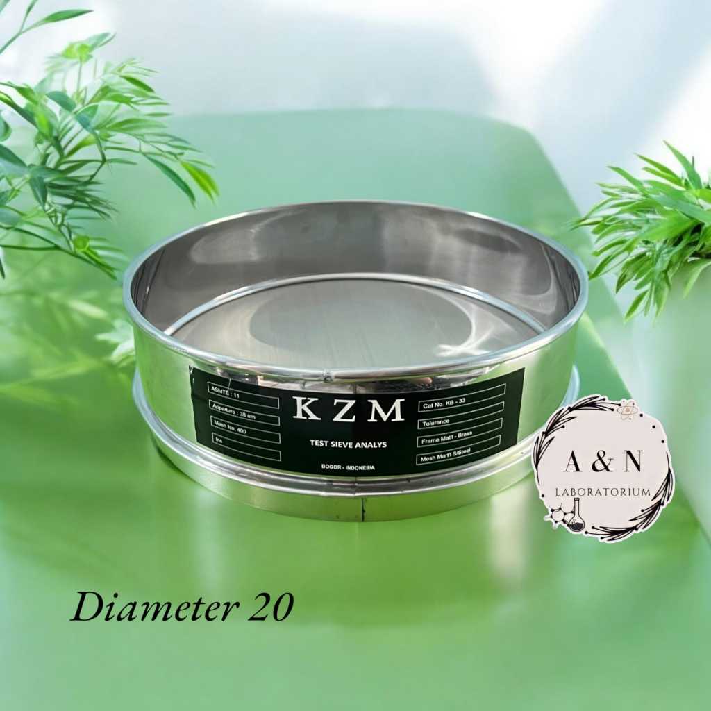 Seive Ayakan Stainless Mesh 500 Test Mesh 500 (0.0308 mm) diameter 20
