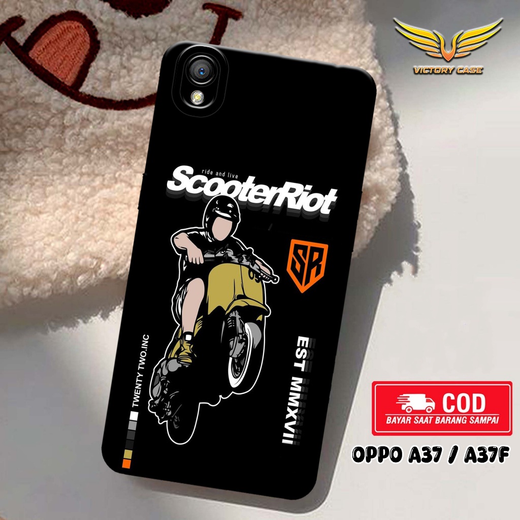 New Vespa Case - Softcase Oppo A37 / A37F Terbaru - Case Hp Oppo A37 / A37F - Casing Oppo A37 / A37F