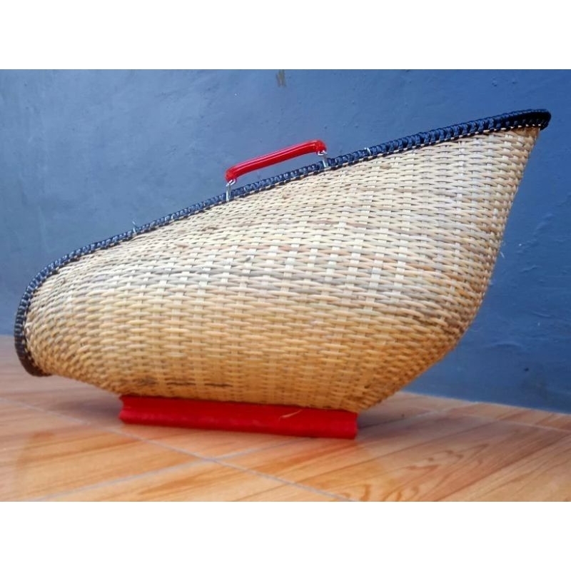 TAS KISA KISO ROTAN PLASTIK AYAM JUMBO SUPER