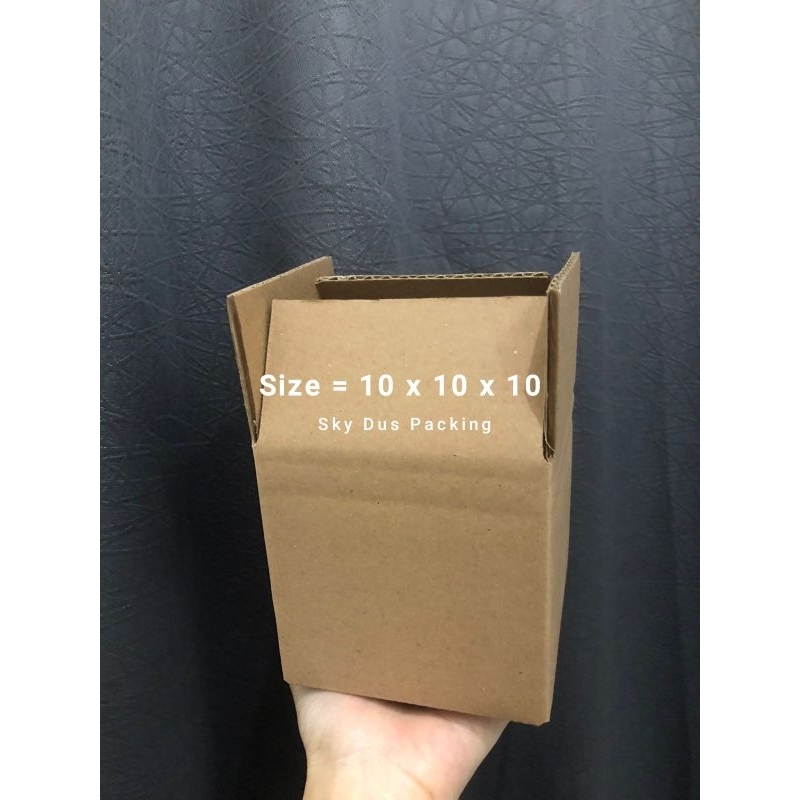 

Kardus Packaging (10 pcs) 10 x 10 x 10