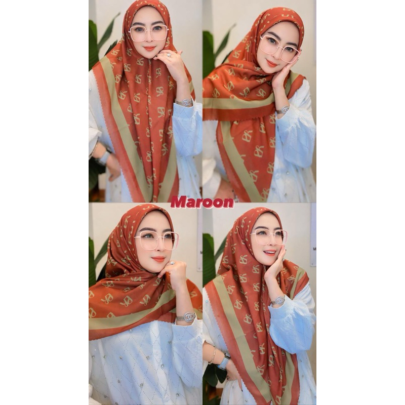 Aleashopp | Hijab ALScraft by aleashop | Ootd an cewe hijab motif kece
