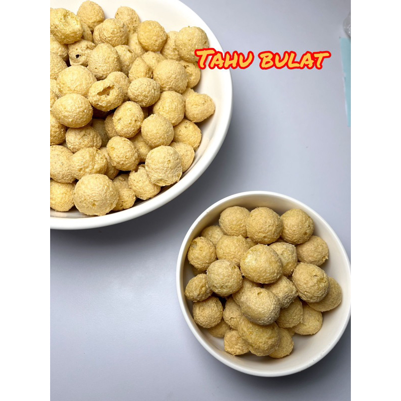 

Tahu Bulat Crispy 250 gr (1/4 kg)