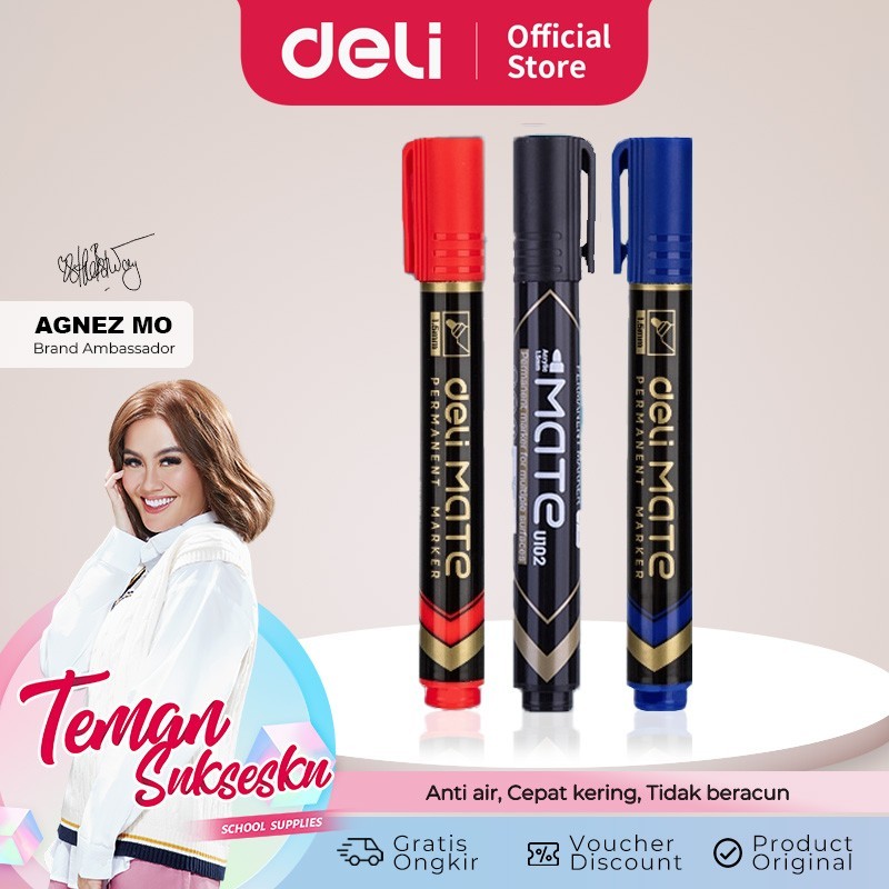 

TBMO DELI PERMANENT MARKER BLUE EU10230