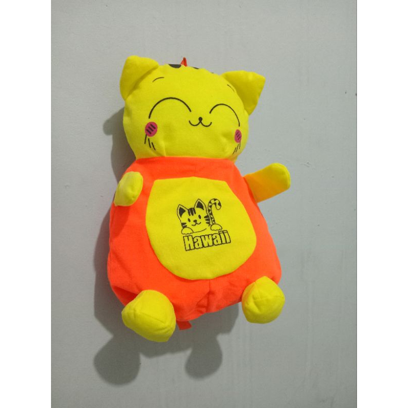 TAS RANSEL ANAK BONEKA KUCING