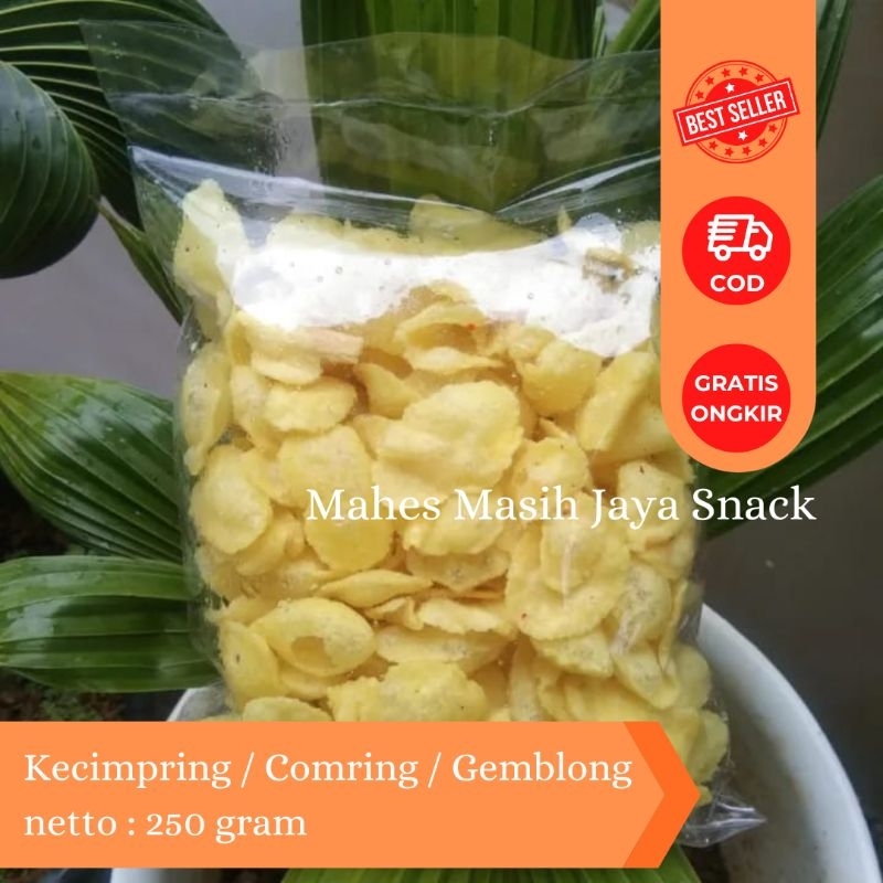 

Kecimpring / Comring / Gemblong Mini Khas Kuningan 250 gram