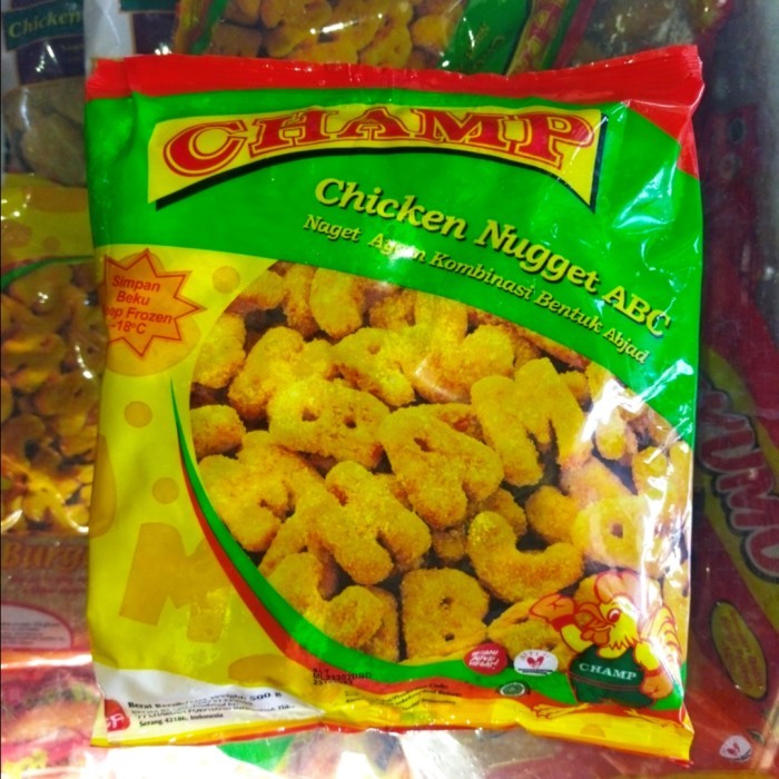 

Champ Chicken Nugget ABC 500gr