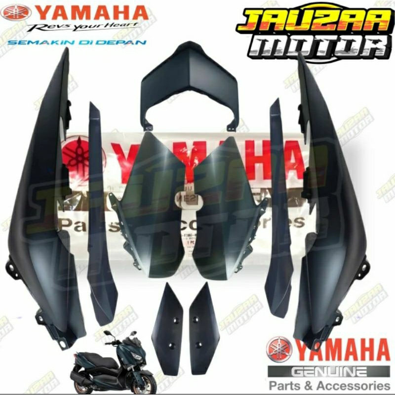 PAKET BODY HALUS XMAX 250 HIJAU DOFF XMAX OLD ORIGINAL YGP GENUINE PARTS