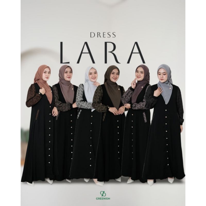LARA DRESS GAMIS ORIGINAL BY GREENISM