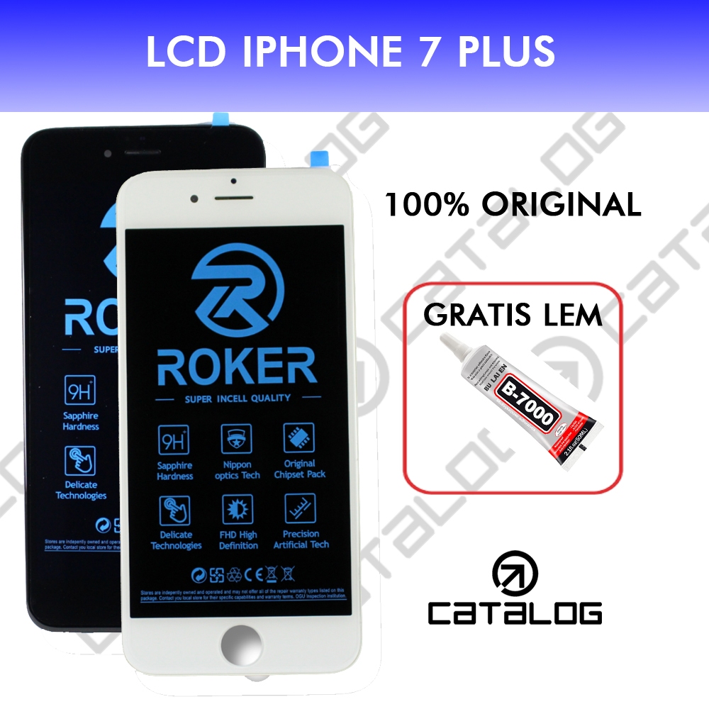 ORIGINAL ROKER LCD IP 7 PLUS FULLSET