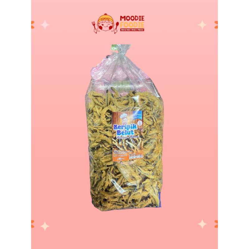 

Keripik Belut 1ball 1kg 500gram